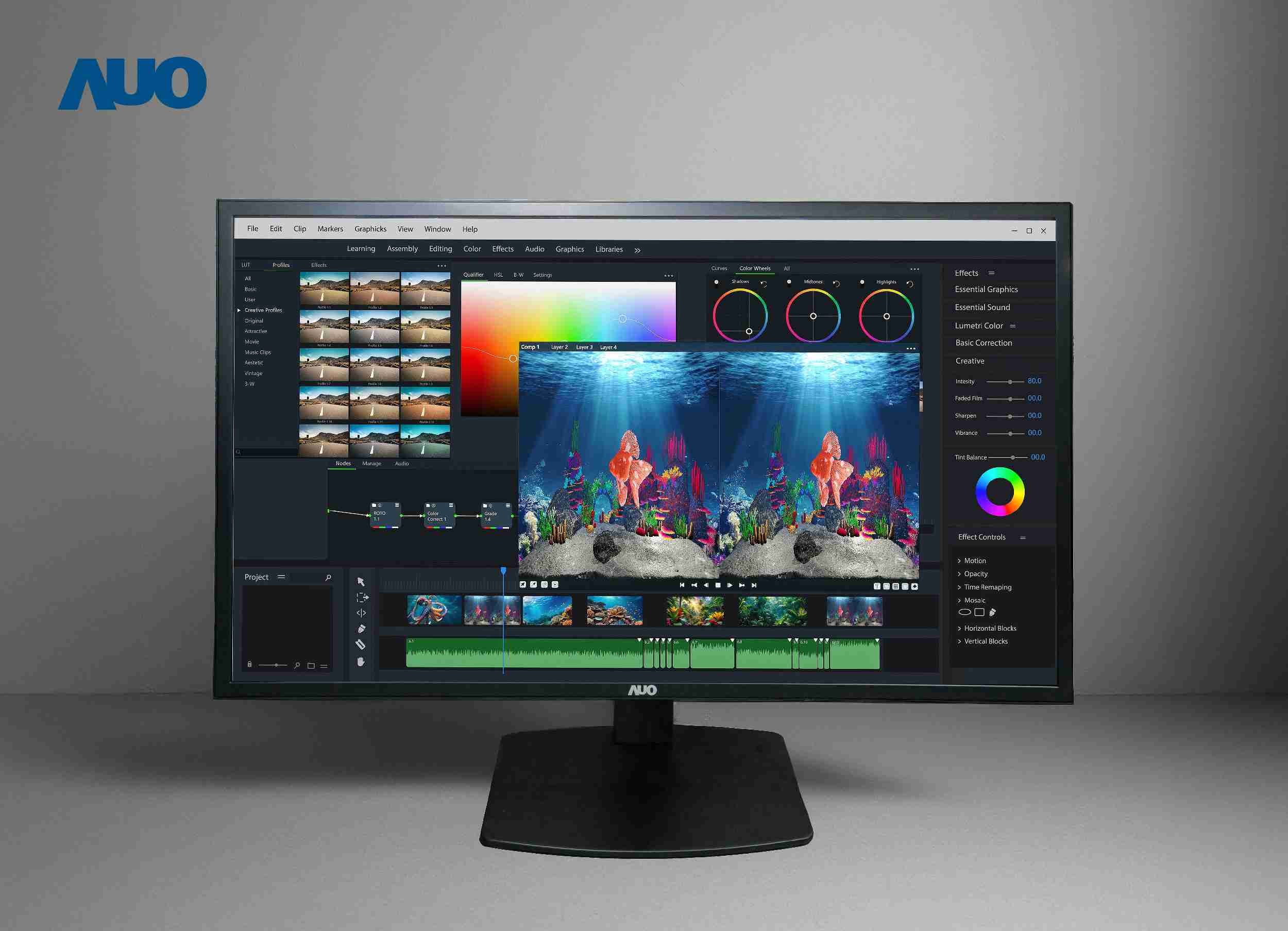 NG大舞台开发32吋2D/3D专业桌上型显示器，，拥有8K4K超高分辨率，，并以低串扰算法优化3D显示效果，，，，搭载自动眼球追踪功能，，能实时调整3D图像，，，，进行实时2D与3D无缝共存窗口，，提供图像设计工作者突破二维接口的崭新工作氛围与效率